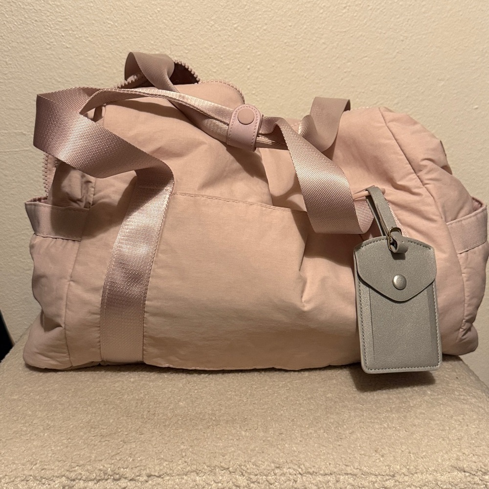 BagSmart Soft Pink Travel Bag - Picture 6 of 10